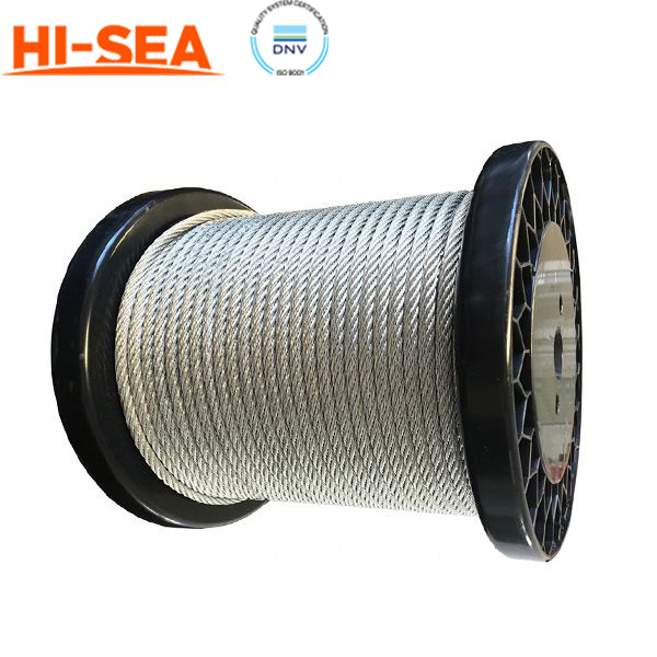 8×K26WS Oiled Compact Strand Steel Wire Rope